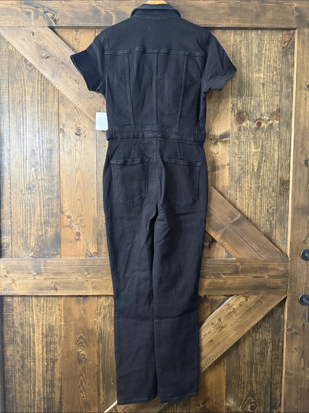 GOOD AMERICAN Utility Denim Jumpsuit - Picture 5 of 12